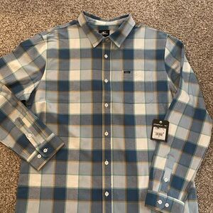 O'Neill Men's Blue Plaid Shirt
